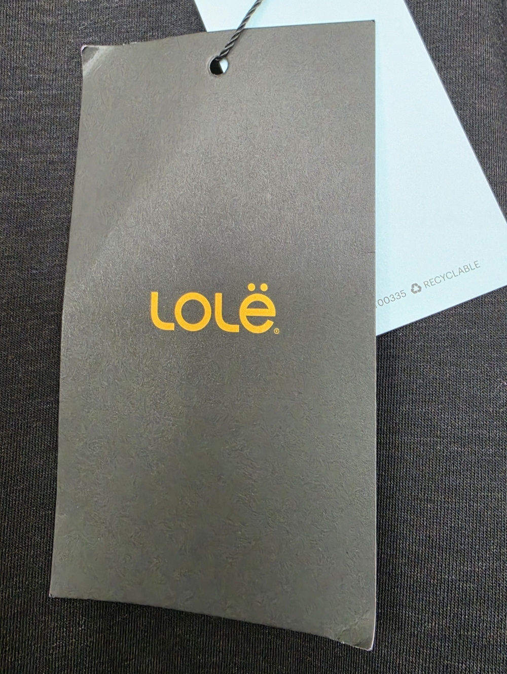 Lolë Performance Wool Tank Top Small Black Merino Blend Athletic Activewear NWT - Picture 3 of 10